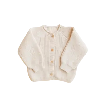 hvid cardigan inga // sand