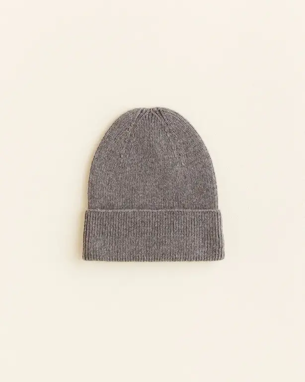 hvid beanie fonzie newborn // otter
