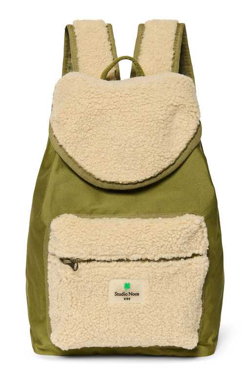 Studio Noos midi backpack // teddy army