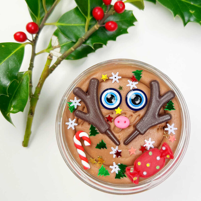invitation to imagine surprise pot // build a reindeer