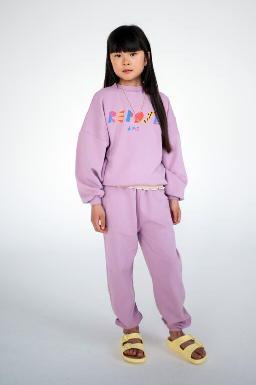 Repose Ams sweatpants // dusty orchid pink