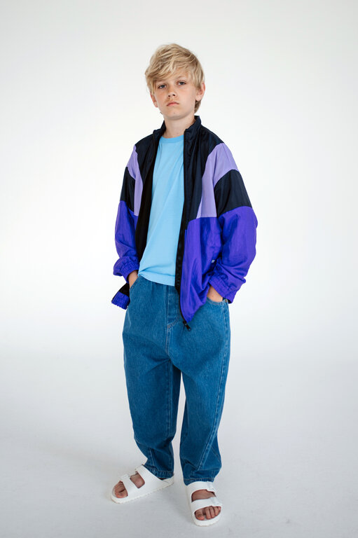 Repose Ams track jacket // color block