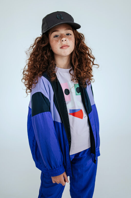 Repose Ams track jacket // color block