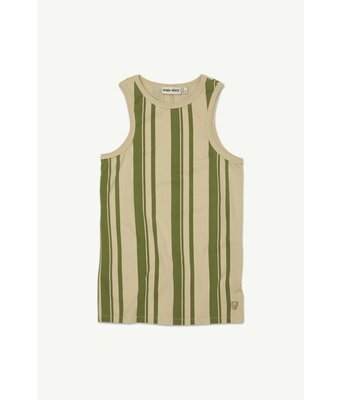 vest dress // moth stripe