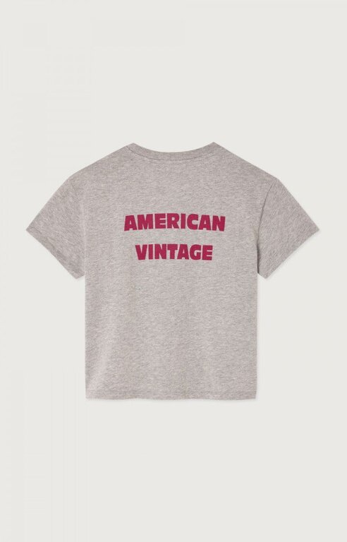American Vintage fizvalley tee // heather grey