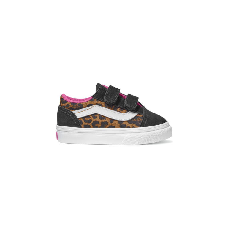 Vans TD old skool V leopard pop // black/multi
