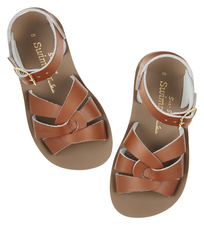Salt Water Sandals swimmer  child // tan