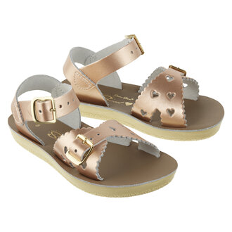 Salt Water Sandals sweetheart  child // rose gold