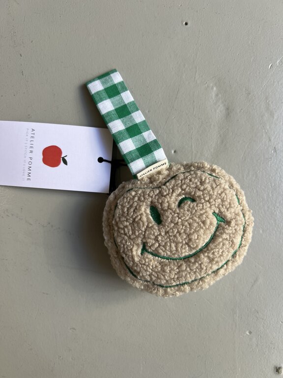 Atelier Pomme pacifier cloth // pomme teddy gimmy emmy