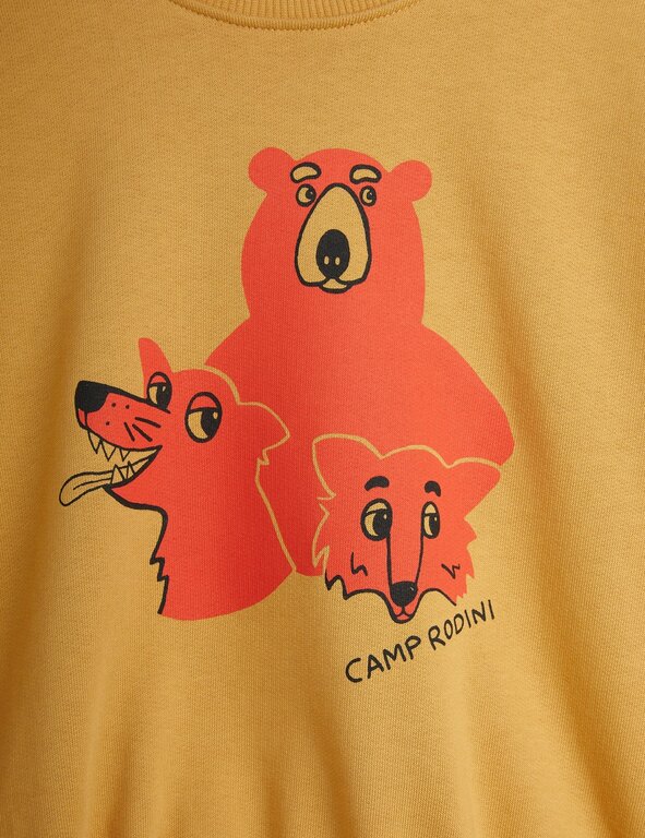 Mini Rodini camp rodini sp sweatshirt // beige
