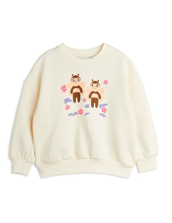 Mini Rodini bees sp sweatshirt // offwhite