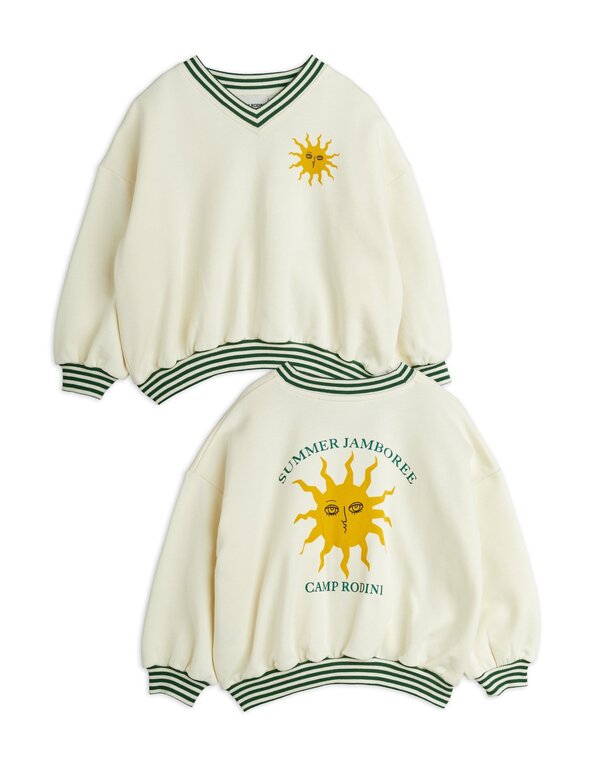 Mini Rodini sun sp sweatshirt // offwhite