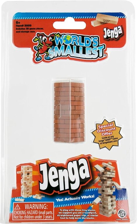 Spelendgoed world's smallest // jenga
