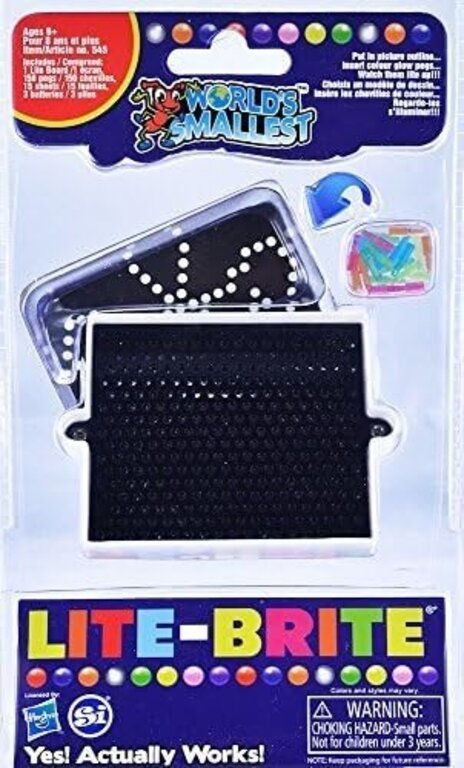 Spelendgoed world's smallest // lite brite