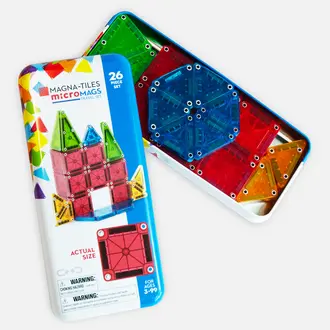 MagnaTiles Micro Mags Travel Set // 26 pcs