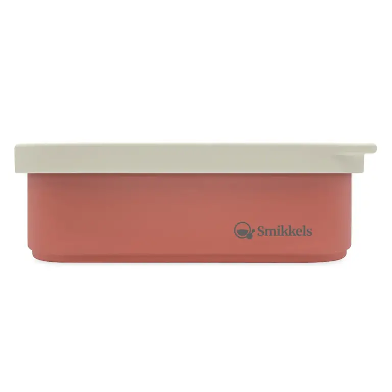 lunchbox met siliconen deksel 900 ml // roze