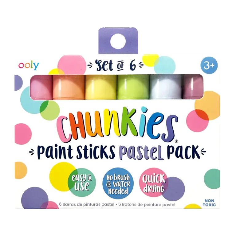 Ooly chunkies paint sticks // pastels set of 6
