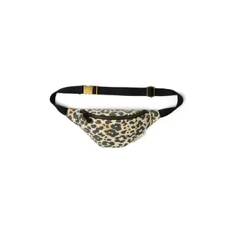 Studio Noos soft cotton mini fanny pack // leopard