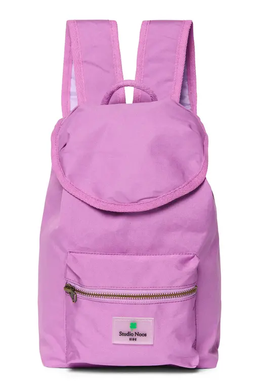 Studio Noos cotton midi backpack // lilac