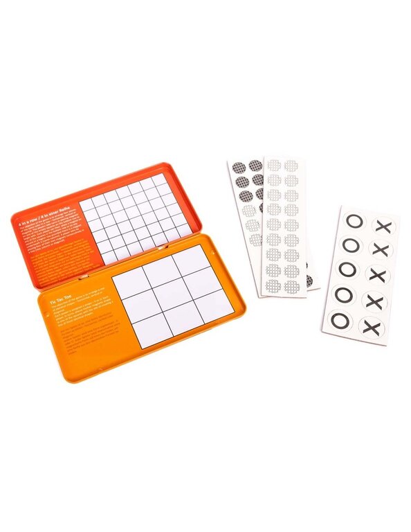 Spelendgoed magnetic tic tac & toe & 4 op een rij