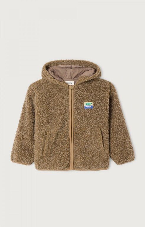 American Vintage hoktown hooded vest // muscade chine