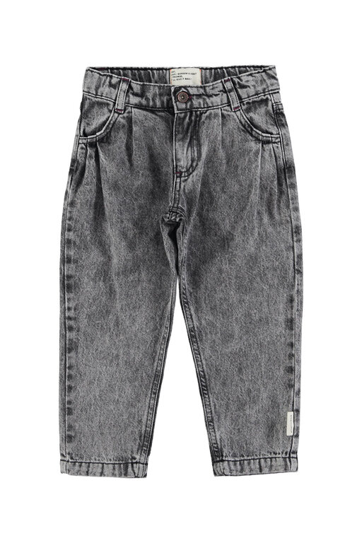 Piupiuchick mom fit trousers  //  washed black denim
