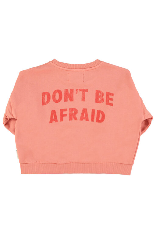 Piupiuchick sweatshirt // pink w hey jude print