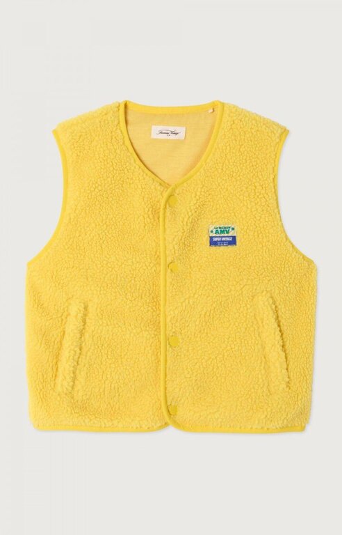 American Vintage hoktown gilet // jonquille