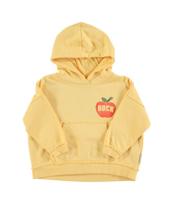 hoodie // yellow w on stage print