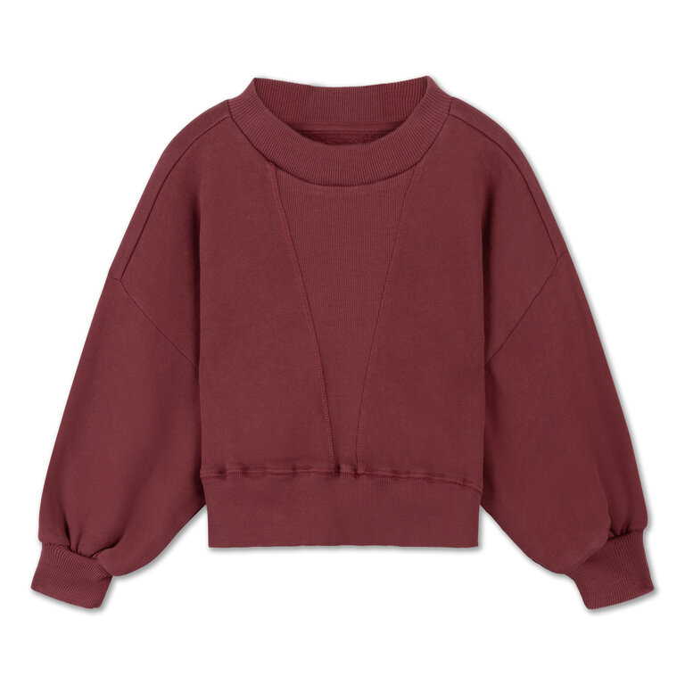 Repose Ams city sweater // royal burgundy