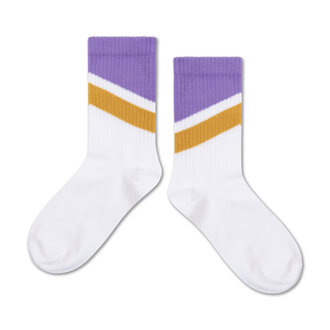 Repose Ams sporty sock // white stripe