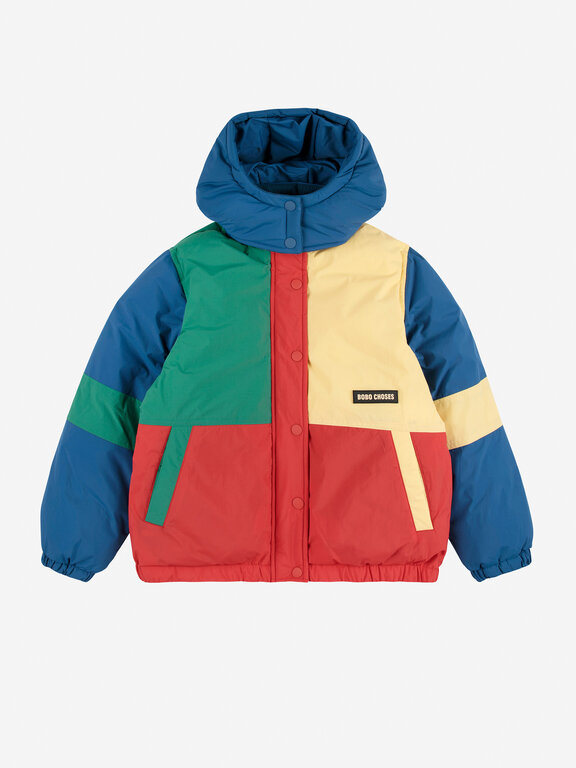 Bobo Choses bobo choses color block anorak // kids