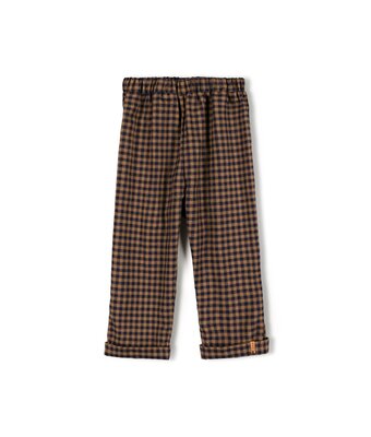 stic pants // navy checkered
