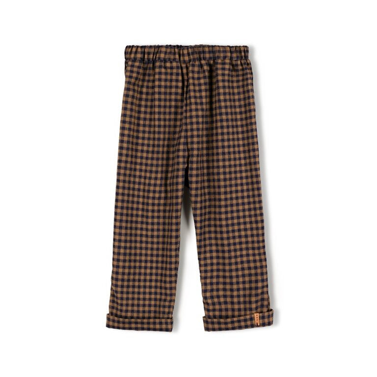 Nixnut stic pants // navy checkered