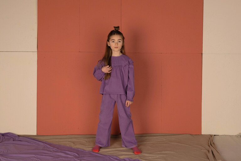 Nixnut wide pants //  purple