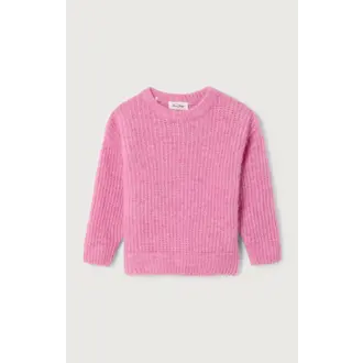 American Vintage east sweater // rose bubble chine