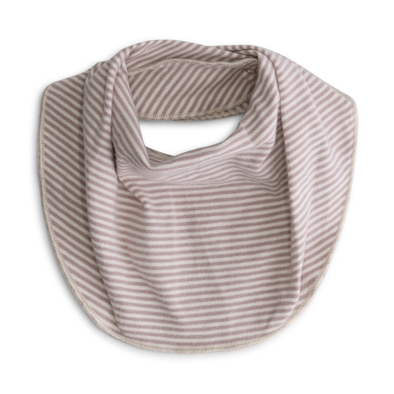 Gray Label baby bib // berry/cream