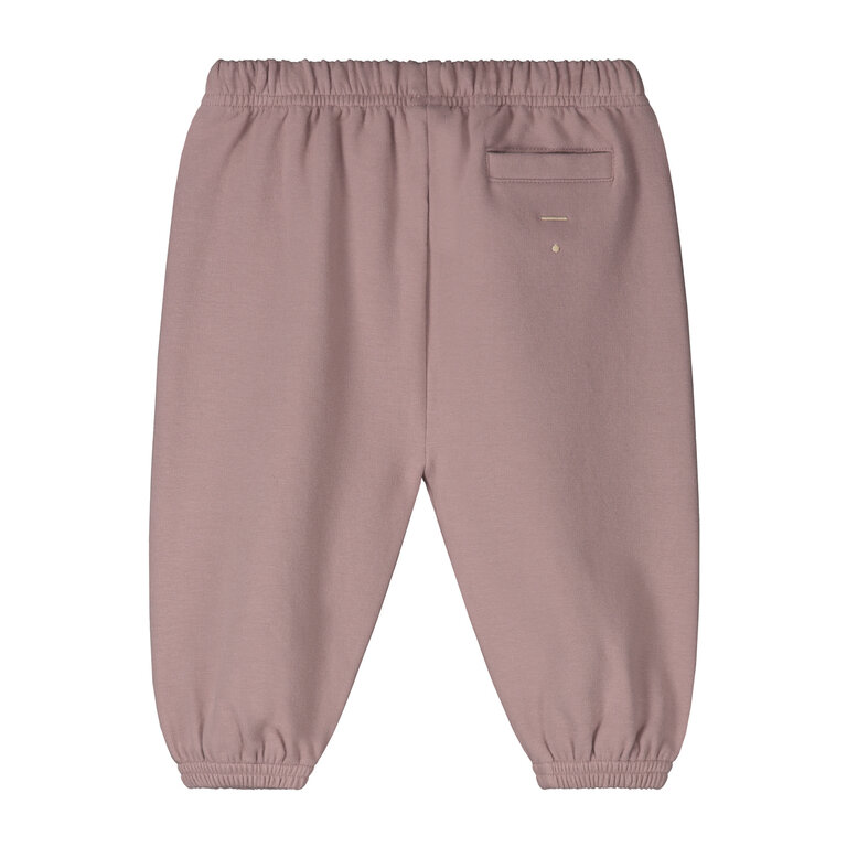 Gray Label baby track pants // berry