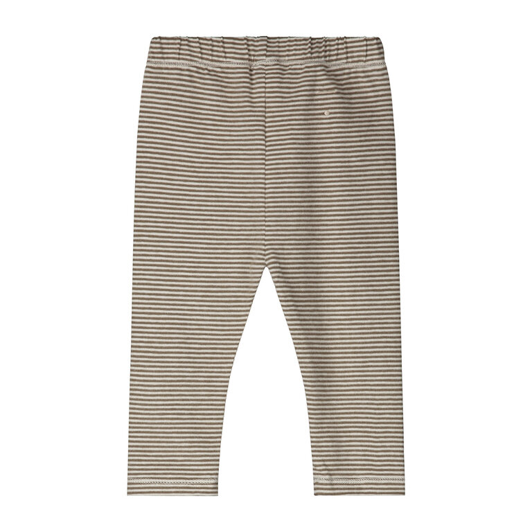 Gray Label baby leggings // woody/cream