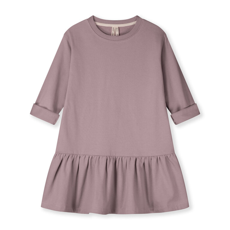 Gray Label l/s frill dress // berry