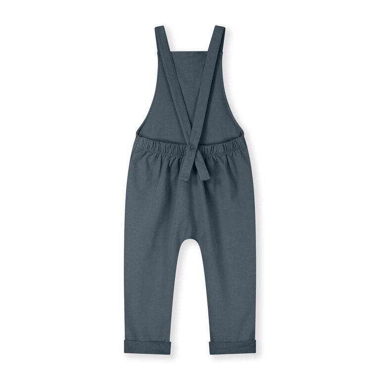 Gray Label salopette w seam // blue grey