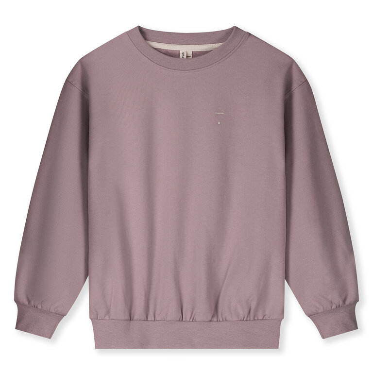 Gray Label dropped shoulder sweater // berry