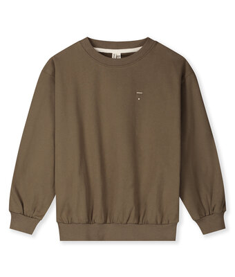 dropped shoulder sweater // woody
