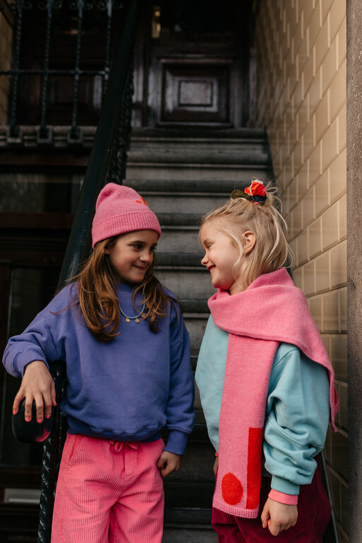 Jenest art bird sweater // dark purple