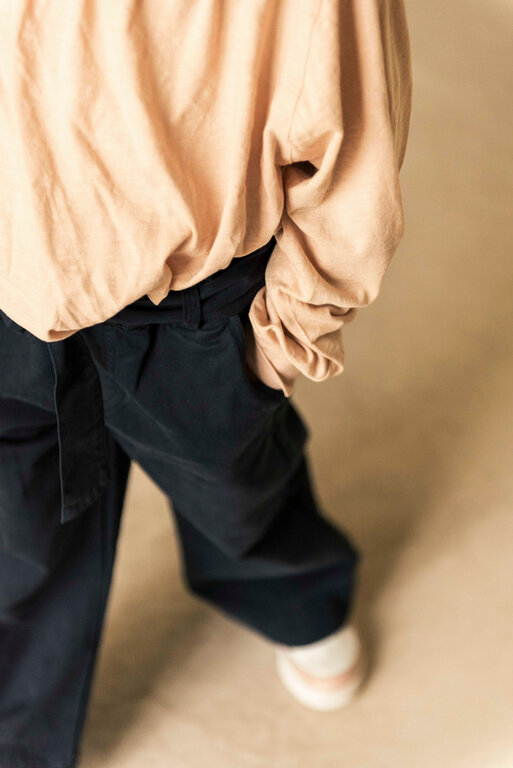 Jenest cammie pants // navy blue