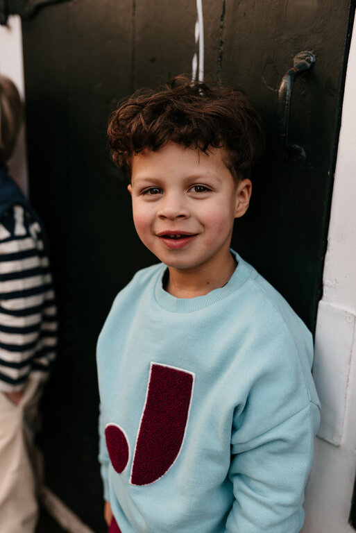 Jenest jules sweater // ice blue