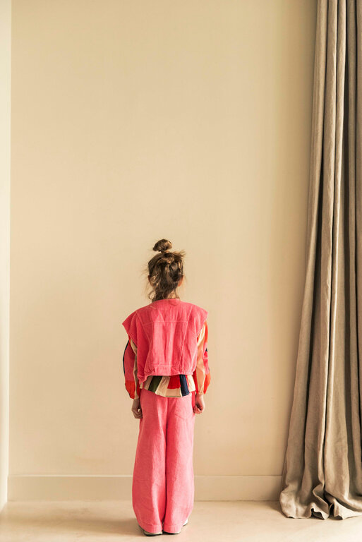 Jenest lot gilet // fresh pink