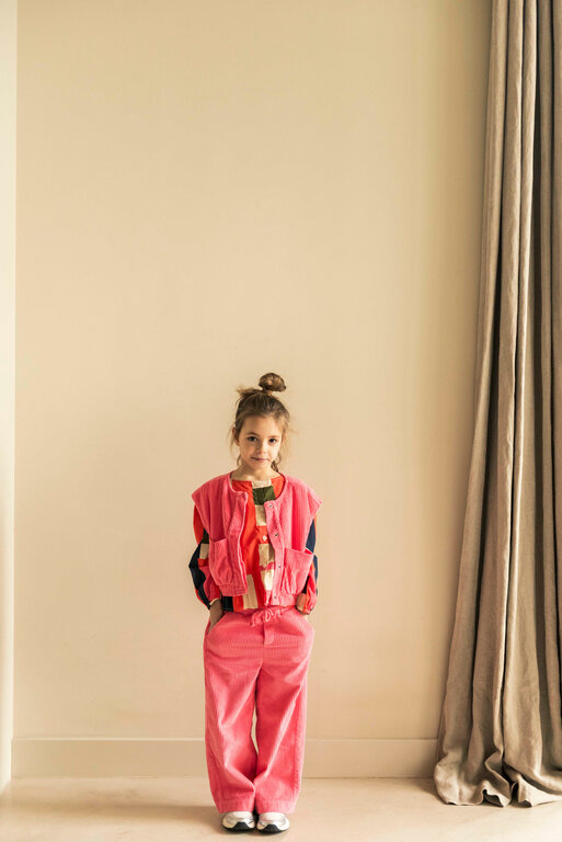Jenest lot gilet // fresh pink