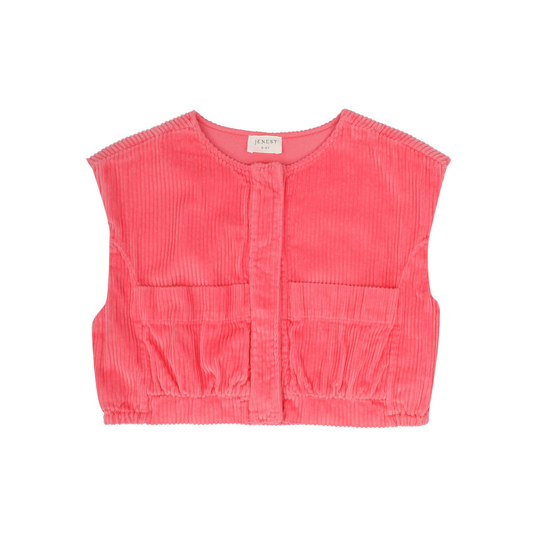 Jenest lot gilet // fresh pink