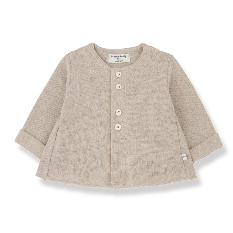 1+ in the family nusca vest // beige